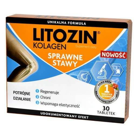 Litozin Kolagen, 30 tabletek