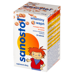 Sanostol,  60 tabletek do ssania