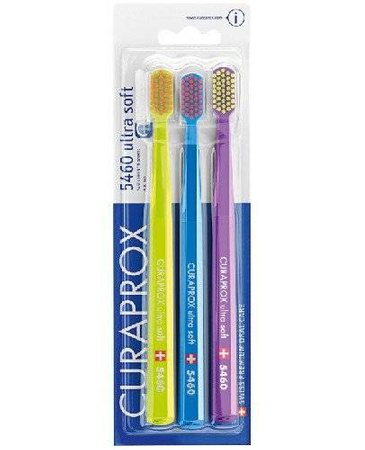 Curaprox CS 5460 Ultra soft Szczoteczka do zębów 3 sztuki