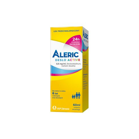 Aleric Deslo roztwór doustny 0,5mg/ml, 60ml