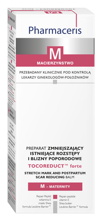 PHARMACERIS M TOCOREDUCT Preparat zmniejszający istniejące rozstępy i blizny poporodowe, 75ml
