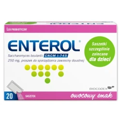 ENTEROL 250 mg, 20 saszetek