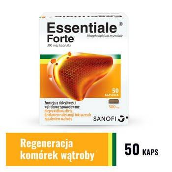 Essentiale forte 300 mg, 50 kapsułek