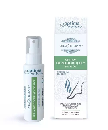 OILS&THERAPY Spray dezodorujący do stóp 75ml 