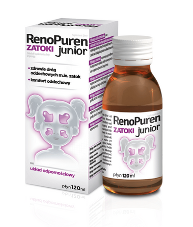 Renopuren Zatoki Junior płyn 120ml
