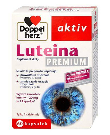 Doppelherz aktiv Luteina Premium, 60 kapsułek