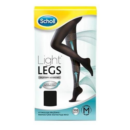 SCHOLL rajstopy uciskowe Light Legs czarne, rozmiar M 60 DEN
