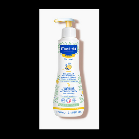 MUSTELA Odżywczy Żel do mycia z Cold Cream
