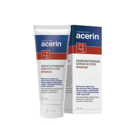 Acerin Intensive Skoncentrowane serum do stóp, 75 ml