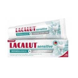 LACALUT Sensitive Pasta do zębów remineralizacja szkliwa i łagodne wybielanie, 75ml