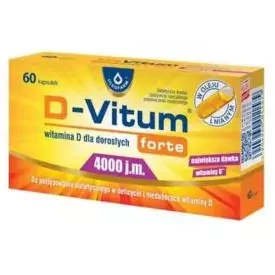 D-Vitum Forte Max 4000 j.m. kaps.*60