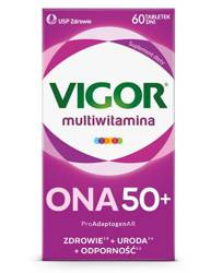 Vigor Multiwitamina Ona 50+, 60 tabletek