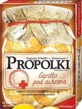Propolki z Wit.C Gardło pastylki do ssania, 16sztuk