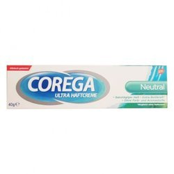 COREGA ULTRA HAFTCREM NEUTRAL Krem do protez 40g, import równoległy