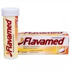 Flavamed 60 mg, 10 tabletek musujących Data ważności 2026.03.31