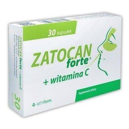 Zatocan Forte + witamina C, 30 kapsułek,