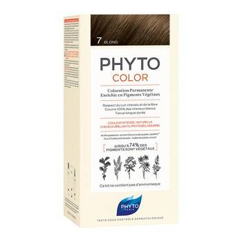 PHYTO COLOR  Farba do włosów, 7 kolor Blond, 1 opakowanie