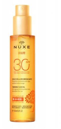 Nuxe Sun Olejek brązujący  do opalania spf 30 150 m