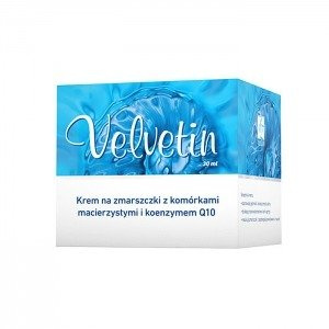 VELVETIN, krem na zmarszczki z komórkami macierzystymi i koenzymem Q10, 50 ml 