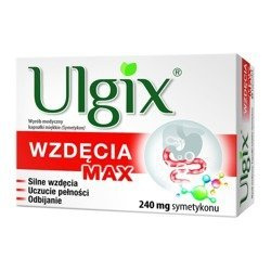 Ulgix Wzdęcia Max  30 kapsułek