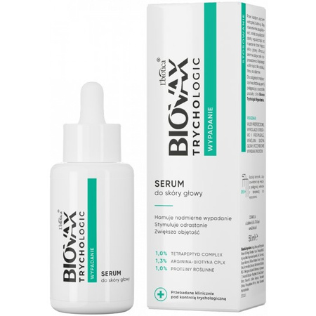 BIOVAX Trychologic Wypadanie - Serum do skóry głowy, 50 ml