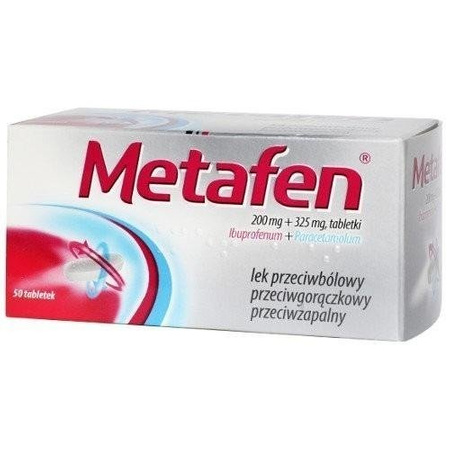 Metafen tabl. 0,2g+0,325g 50 tabl.