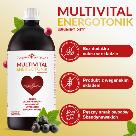  Multivital Energotonik płyn 1L 
