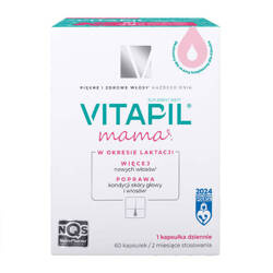 VITAPIL® mama – przy wypadaniu włosów po ciąży i podczas karmienia piersią, 60 kapsułek 