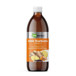 Imbir Kurkuma Z Piperyną płyn 500 ml