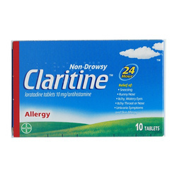 CLARITINE ALLERGY 10 mg, 10 tabletek