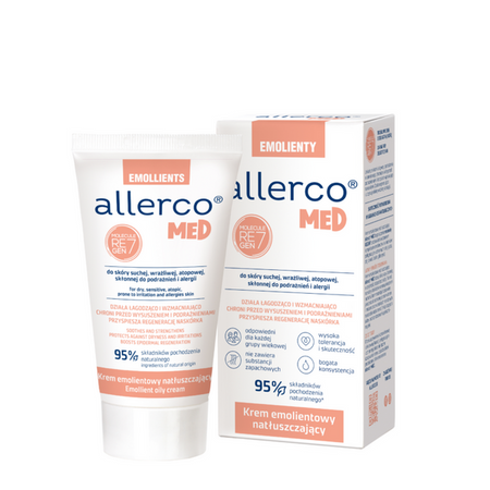 ALLERCO MED Krem emolientowy natłuszczający 40ml 