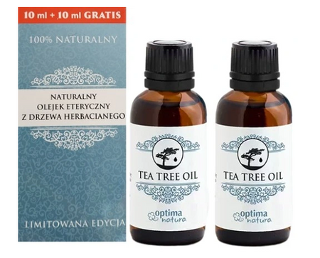 OPTIMA NATURA Olejek eteryczny z Drzewa Herbacianego, 2x10ml