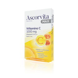 Ascorvita MAX, 30 tablletki powlekane