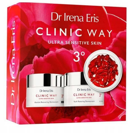 ERIS CLINIC WAY3 Zestaw 2022 krem dzień + noc+kapsułki