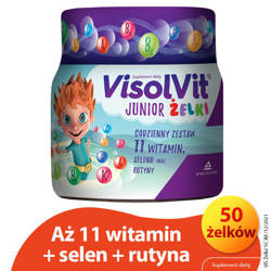 Visolvit Junior Żelki 50 sztuk