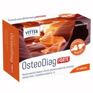 Osteodiag Forte VITTER BLUE, 90 tabletek