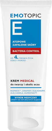 EMOTOPIC Krem MEDICAL do twarzy i okolic oczu, 50ml