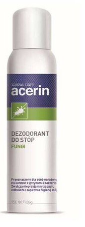 ANIDA ACERIN FUNGI Dezodorant do stóp przeciw grzybiczyData waznosci 2025.10.30