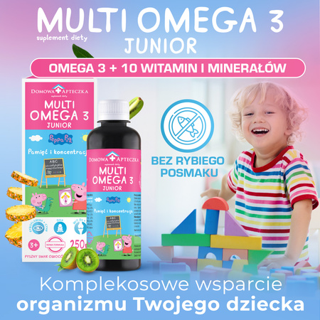 MultiOmega 3 Junior płyn 250 ml