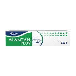 Alantan Plus maść (20mg+50mg)/g 100 g