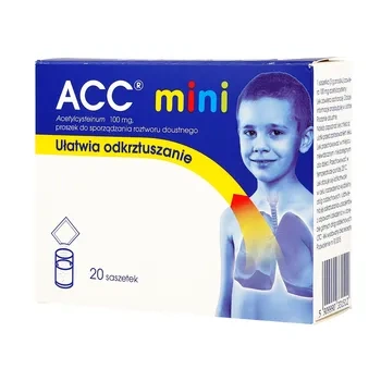 ACC mini saszetki 100 mg, 20 sztuk IRI