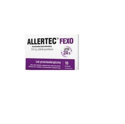 Allertec Fexo  0,12 g 10 tabletek powlekanych