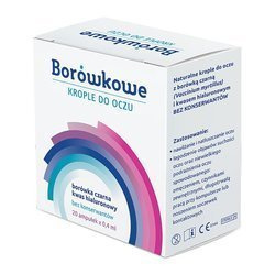 Borówkowe krop.do oczu 20 minims.a 0,4ml