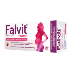 Falvit mama, 60 tabletek powlekanych