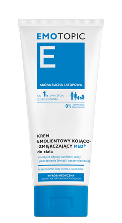 EMOTOPIC W.MED Krem kojąco-zmiękczający 200ml