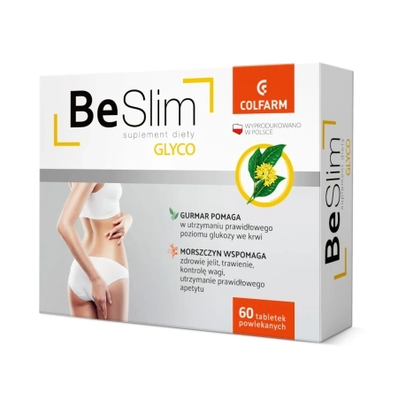 Be Slim Glyco tabletki powlekane, 60 sztuk