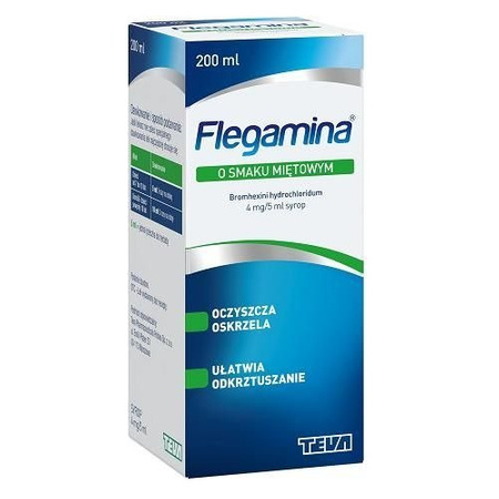 Flegamina syrop smak miętowy 200 ml