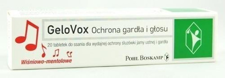 GeloVox x 20 tabl.do ssania