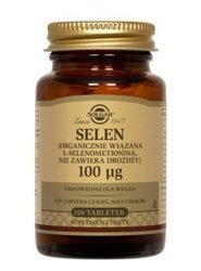 SOLGAR Selen  0,1 mg, 100 tabletek