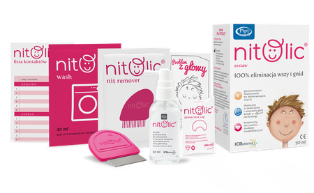 Pipi Nitolic Zestaw przeciw wszawicy, 50 ml